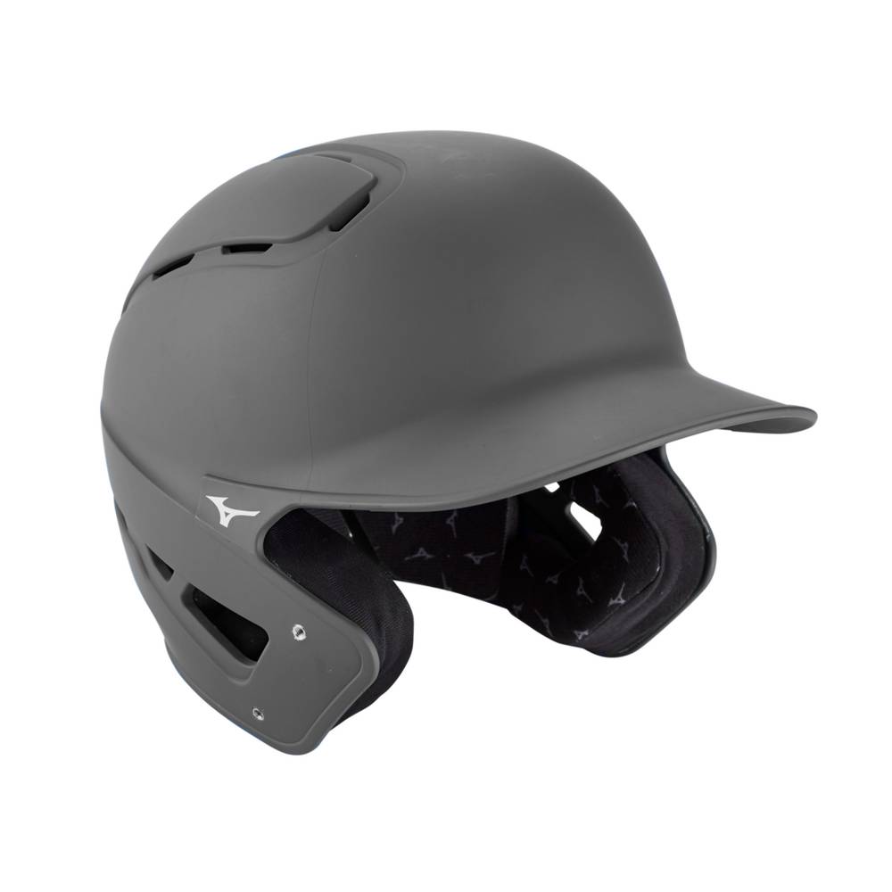 Mizuno B6 Baseball Batting - Erkek Kask - Gri Türkiye (EVZSUW-420)